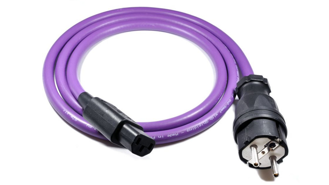 Przewody zasilające Melodika Purple Rain z wtykami Schuko oraz IEC