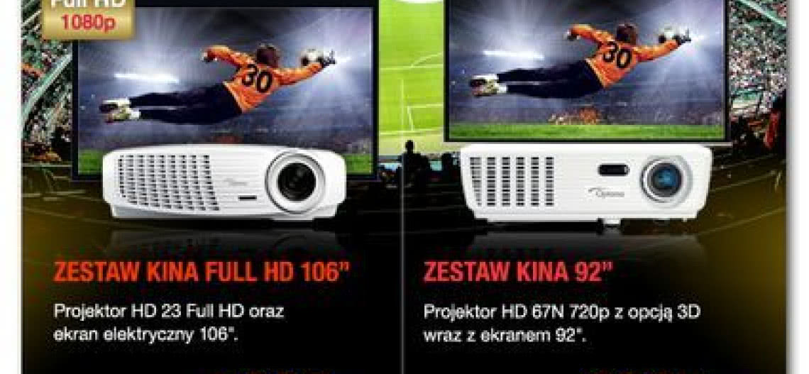 Salony Firmowe Denon oferują zestawy kina domowego w dużym formacie