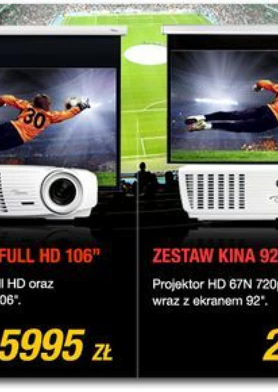 Salony Firmowe Denon oferują zestawy kina domowego w dużym formacie