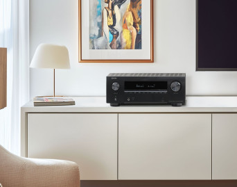 Wzmacniacz AV Denon AVC-X2850H - kino 3D audio, wideo 4K i 8K, płynne strumieniowanie