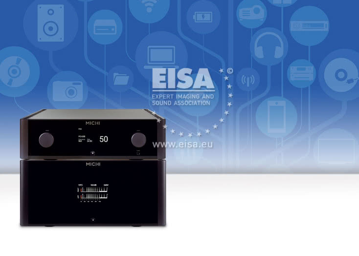 WZMACNIACZ PRE/POWER HIGH-END EISA 2020–2021 Rotel Michi P5/S5