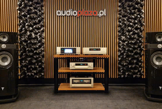 Salon audioplaza.pl zaprasza na odsłuchy. Grają m.in. korektor dźwięku Accuphase i kolumny Focal