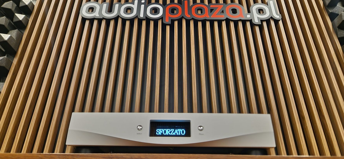 Odsłuchy Sforzato DSP-07EX w salonie audioplaza.pl w Poznaniu