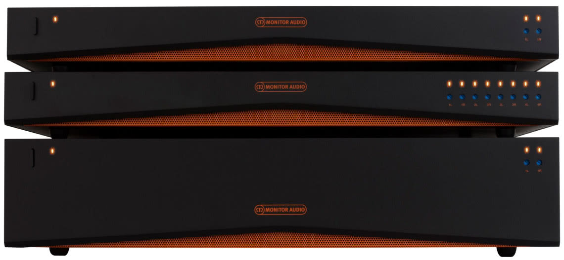 Wzmacniacze instalacyjne Monitor Audio o mocy do 2000 W