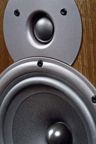 Front tweetera ścięto, by zbliżyć do niego
głośnik niskośredniotonowy.