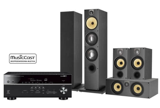 Yamaha MusicCast RX-A880 i RX-V685 w zestawach kina domowego i stereo