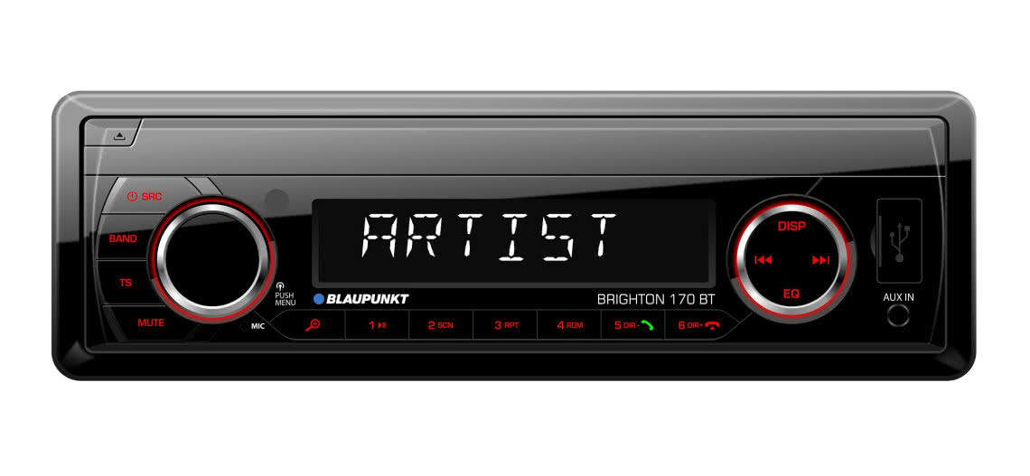 Nowy radioodtwarzcz samochodowy BLAUPUNKT Brighton 170BT