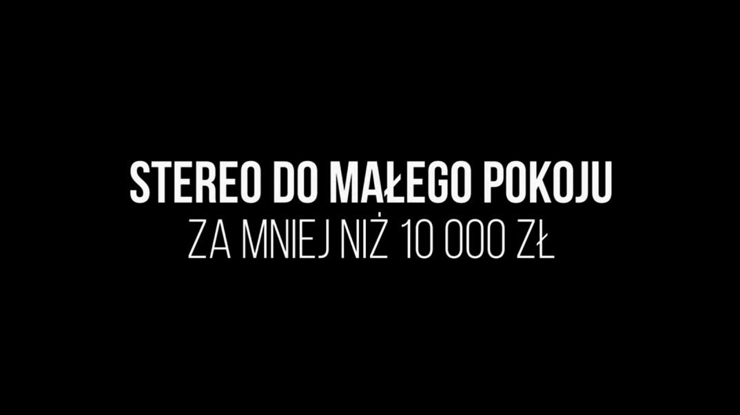 Zestaw stereo do małego pokoju 