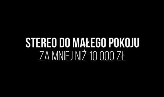 Zestaw stereo do małego pokoju 