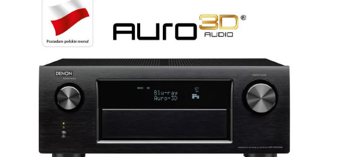 Aktualizacja Auro-3D dla amplitunerów Denon AVR-X6200W/X4200W