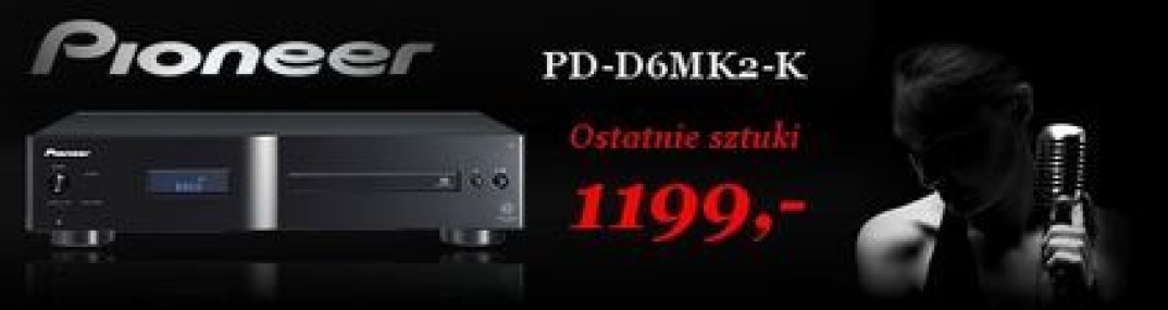 Wieloformatowy odtwarzacz Pioneer PD-D6MK2-K w cenie 1199 zł w Q21