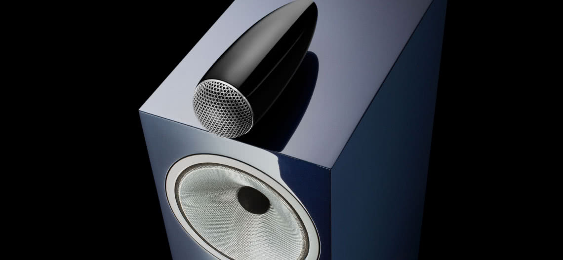 Kolumny Bowers & Wilkins 705 i 702 Signature w nowym wykończeniu Midnight Blue Metallic