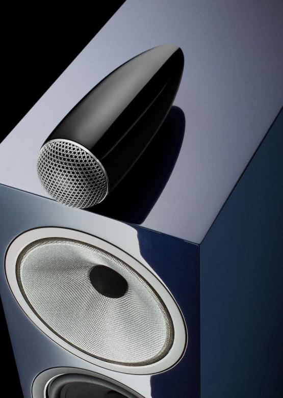 Kolumny Bowers & Wilkins 705 i 702 Signature w nowym wykończeniu Midnight Blue Metallic