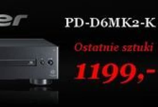 Wieloformatowy odtwarzacz Pioneer PD-D6MK2-K w cenie 1199 zł w Q21