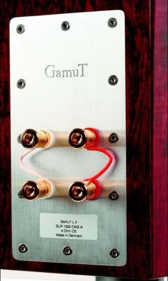 Okazała aluminiowa płyta pierwotnie została
zaprojektowana jako oparcie nie tylko dla
dwóch par terminali przyłączeniowych, ale
i zwrotnicy, która jednak w testowanym
egzemplarzu znajdowała w innym miejscu.