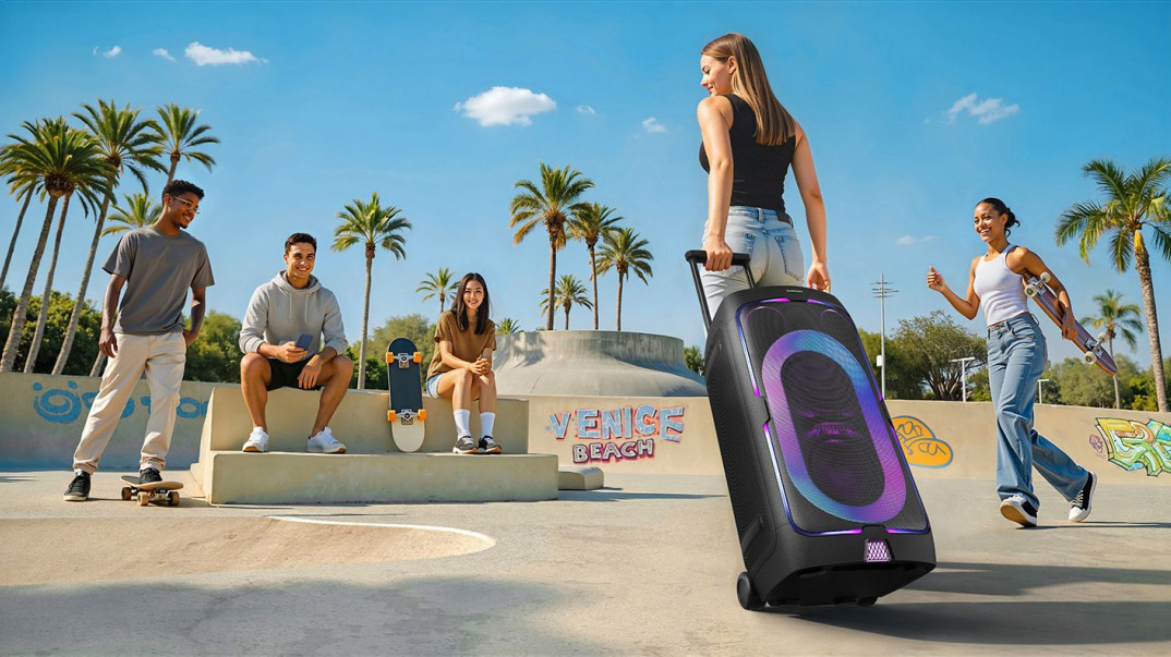 Samsung Sound Tower - 240 W mocy i imprezowe światła