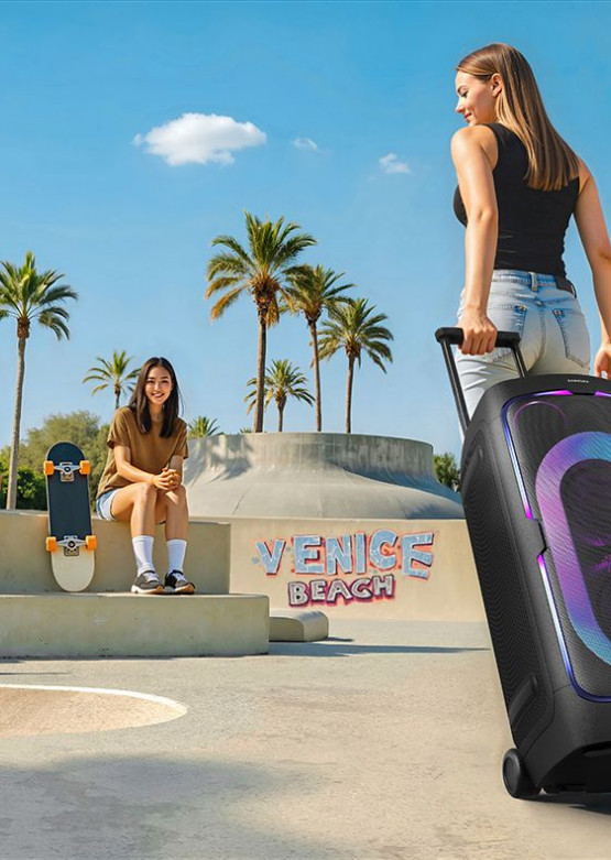 Samsung Sound Tower - 240 W mocy i imprezowe światła