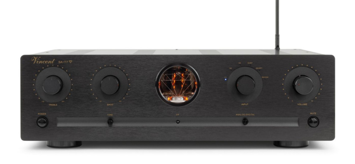 Przedwzmacniacz Vincent SA-T7 Diamond z czterema lampami Telefunkena