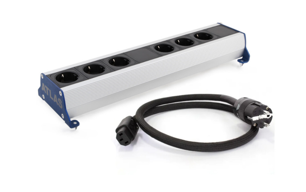 Nowe okablowanie i listwa zasilająca Atlas Cables