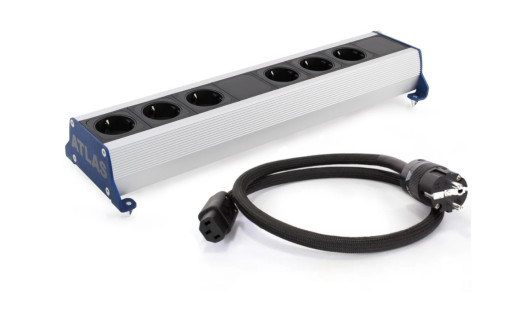 Nowe okablowanie i listwa zasilająca Atlas Cables