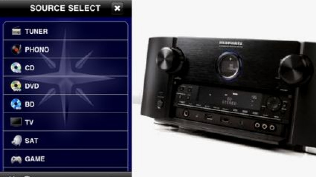 Apilkacja Marantz Wizz App dla SR 7005