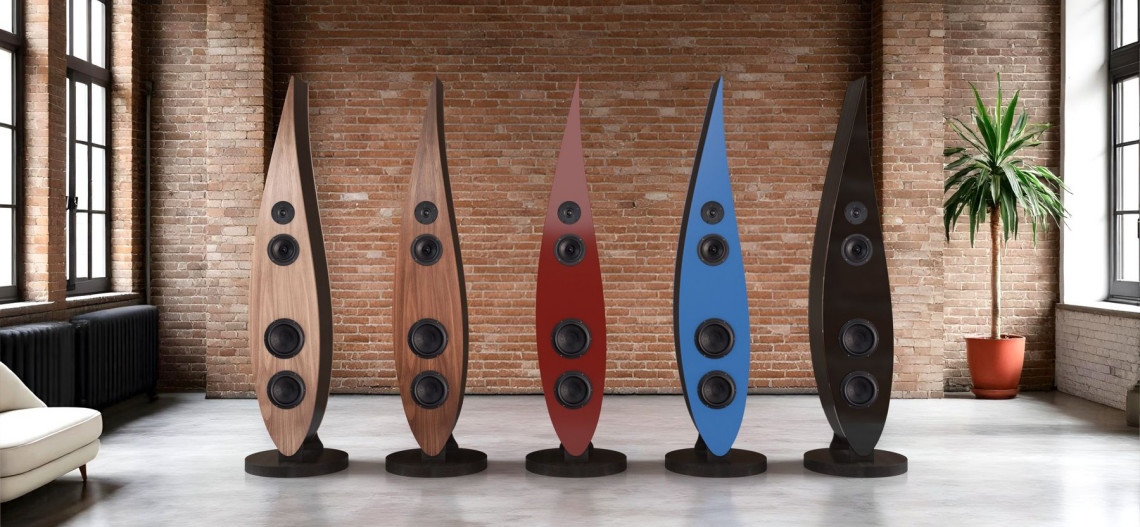 Tego jeszcze nie było. Blade Vibe - kolumny głośnikowe z recyklingowanych łopat turbin wiatrowych