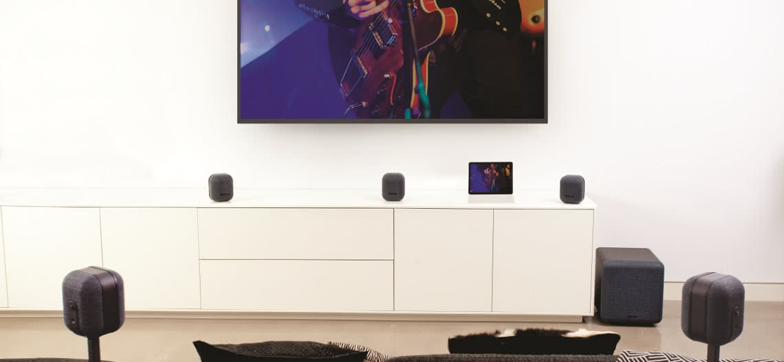 System dźwięku dookólnego Monitor Audio MASS Surround Sound