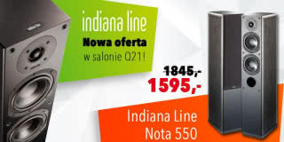 Indiana Line Nota 550 w kwietniu taniej