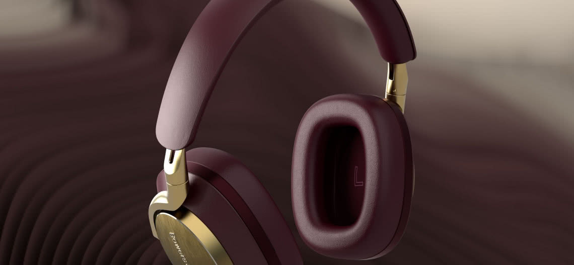 Słuchawki Bowers & Wilkins Px8 w nowym burgundowym wykończeniu