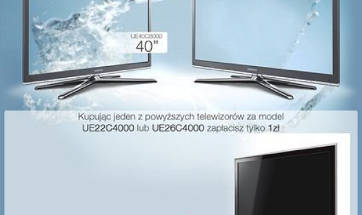 Nowa promocja w Vobis - telewizor Samsung LED LCD za 1 zł