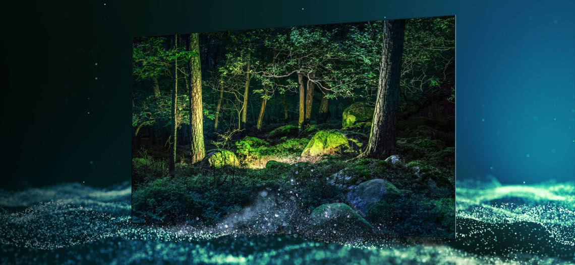 Samsung OLED S95B - samoemisyjne piksele i kolory Pantone