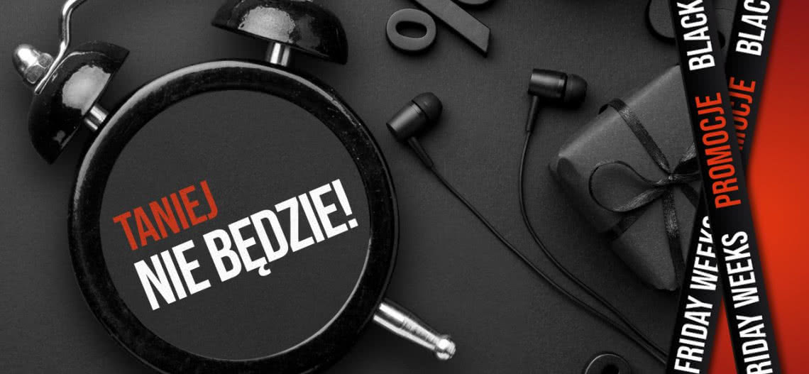  Black Friday Weeks w RMS.pl do 28 listopada. Zobacz szczegóły