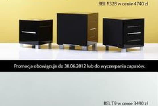 Salon Patron oferuje wybrane modele subbasów REL w obniżonych cenach