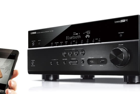 Odsłuchy amplitunera wielokanałowego Yamaha RX-V681 w salonie Q21