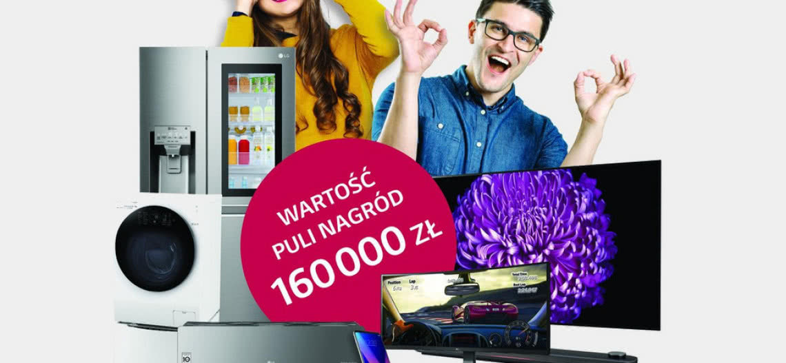 Wielka loteria z okazji 20-lecia LG w Polsce