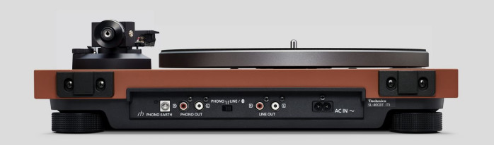 Technics SL-40CBT - panel przyłączeniowy