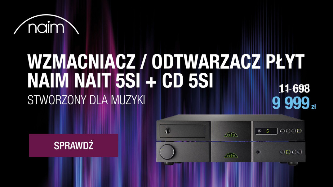 Zestaw NAIM NAIT 5Si + CD 5Si teraz taniej