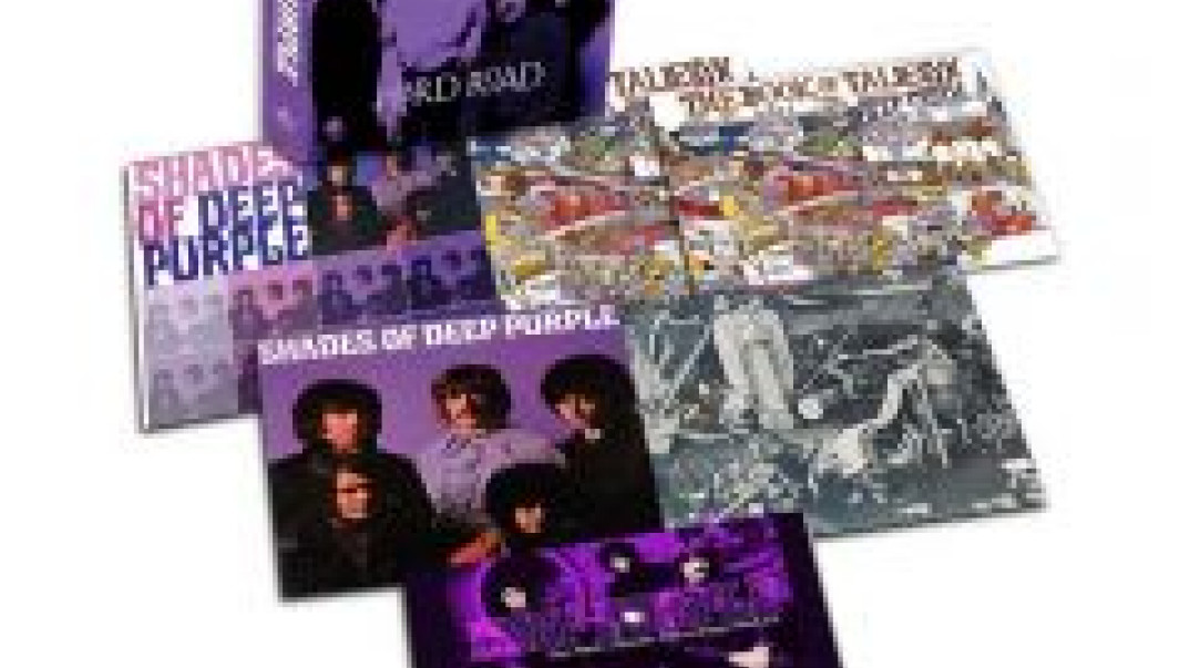 Trzy pierwsze płyty Deep Purple w jednym boksie