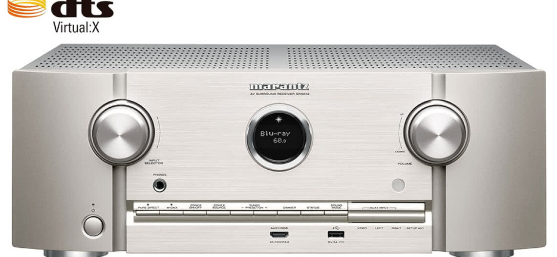 Amplitunery AV Marantz i Denon z funkcjonalnością DTS Virtual:X