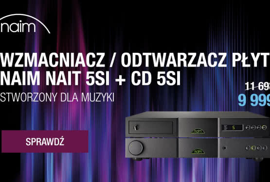 Zestaw NAIM NAIT 5Si + CD 5Si teraz taniej