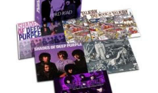 Trzy pierwsze płyty Deep Purple w jednym boksie