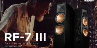 Odsłuchy kolumn Klipsch RF-7 III w salonie Q21