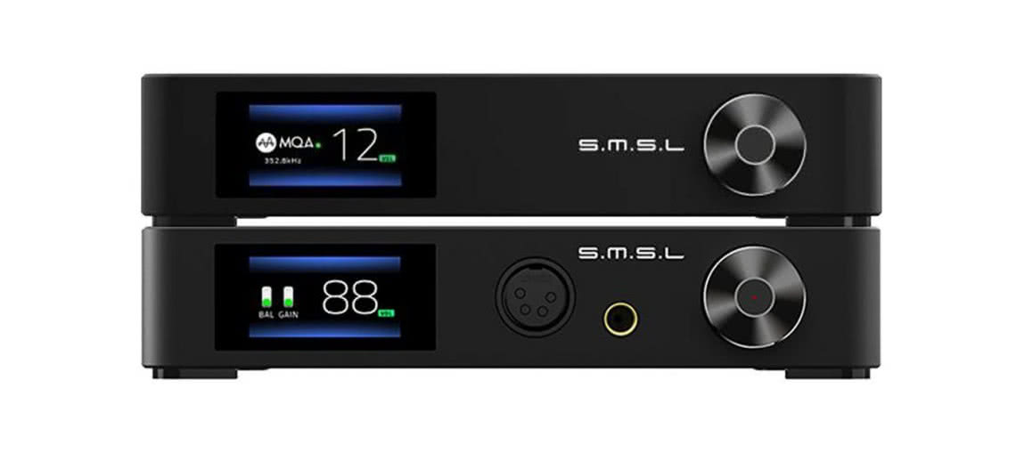 Odtwarzacz SMSL DP5 i wzmacniacz SMSL SP400