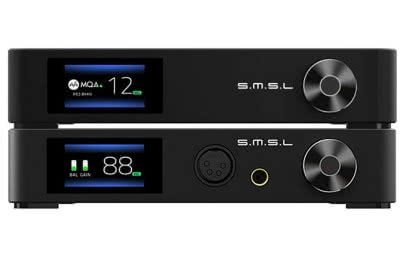 Odtwarzacz SMSL DP5 i wzmacniacz SMSL SP400