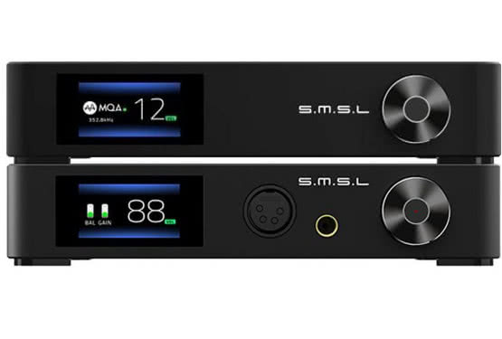 Odtwarzacz SMSL DP5 i wzmacniacz SMSL SP400