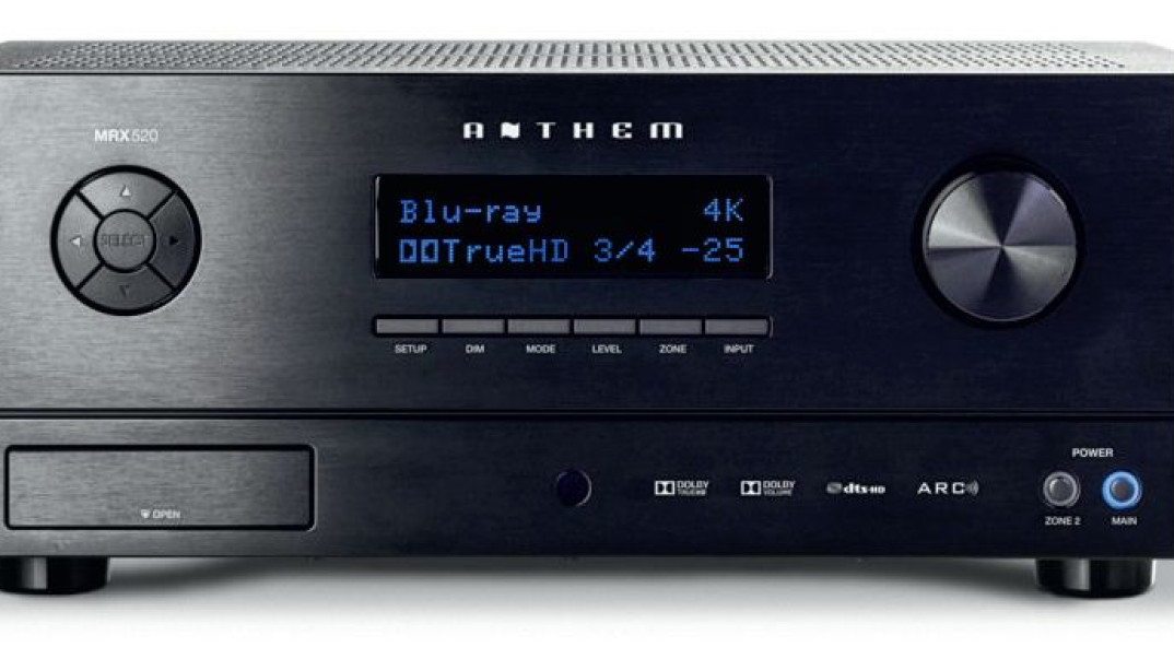 Amplitunery AV Anthem z Dolby Vision