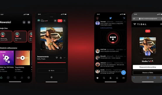 TIDAL wprowadza funkcję LIVE