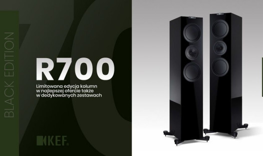 Odsłuchy kolumn Kef R700 Black Edition Limited w salonie Q21