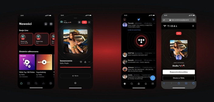 TIDAL wprowadza funkcję LIVE