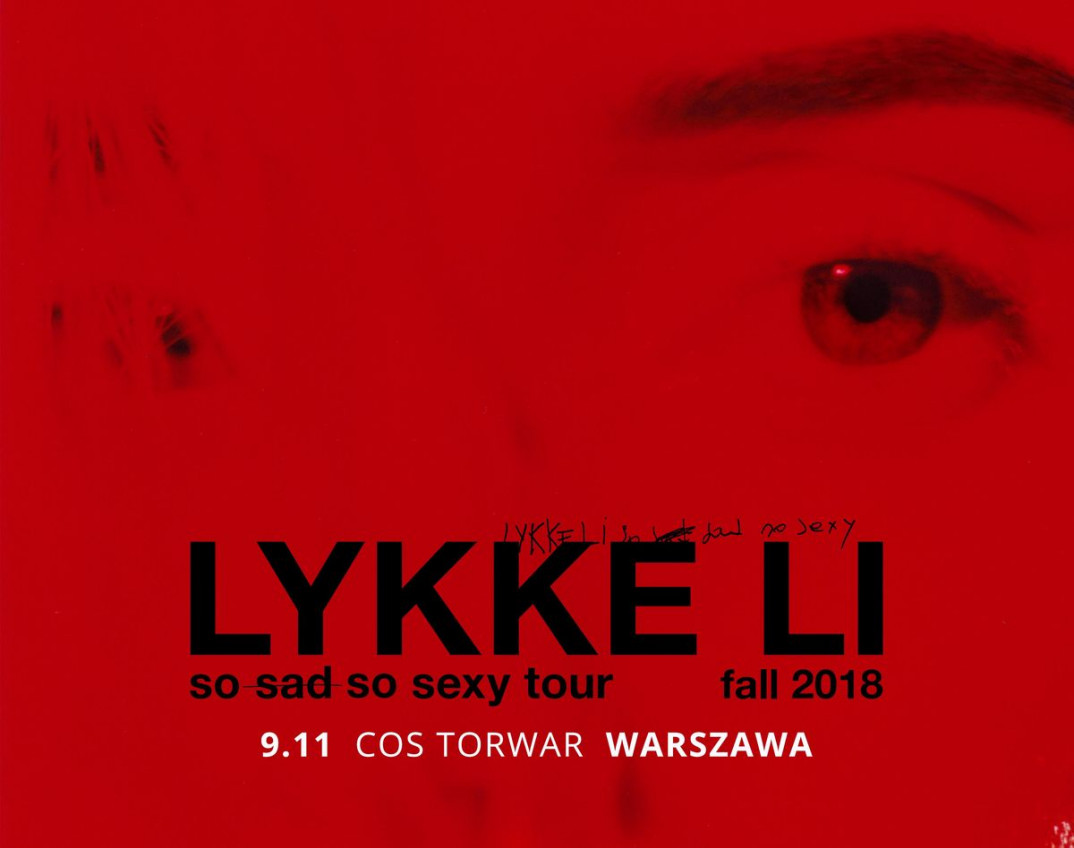 Lykke Li wystąpi na warszawskim Torwarze